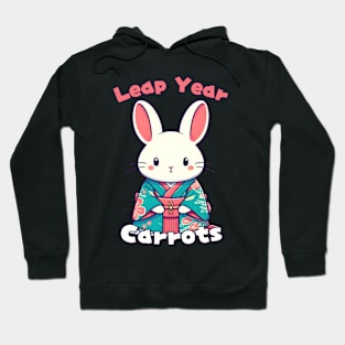 Leap year rabbit Hoodie